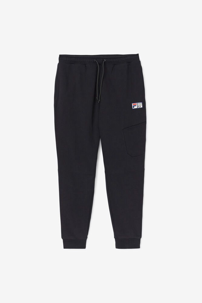 Fila Nohavice Panske Danube Jogger Čierne - MWCOE8236